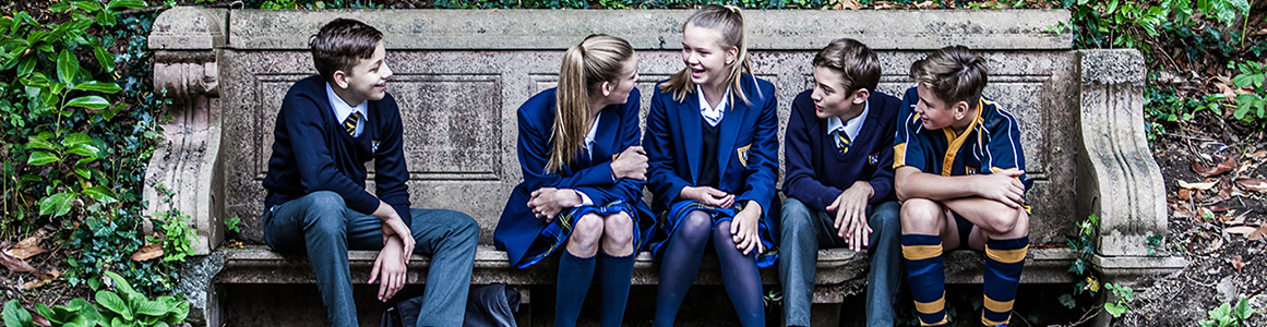 Students on bench 1161 300